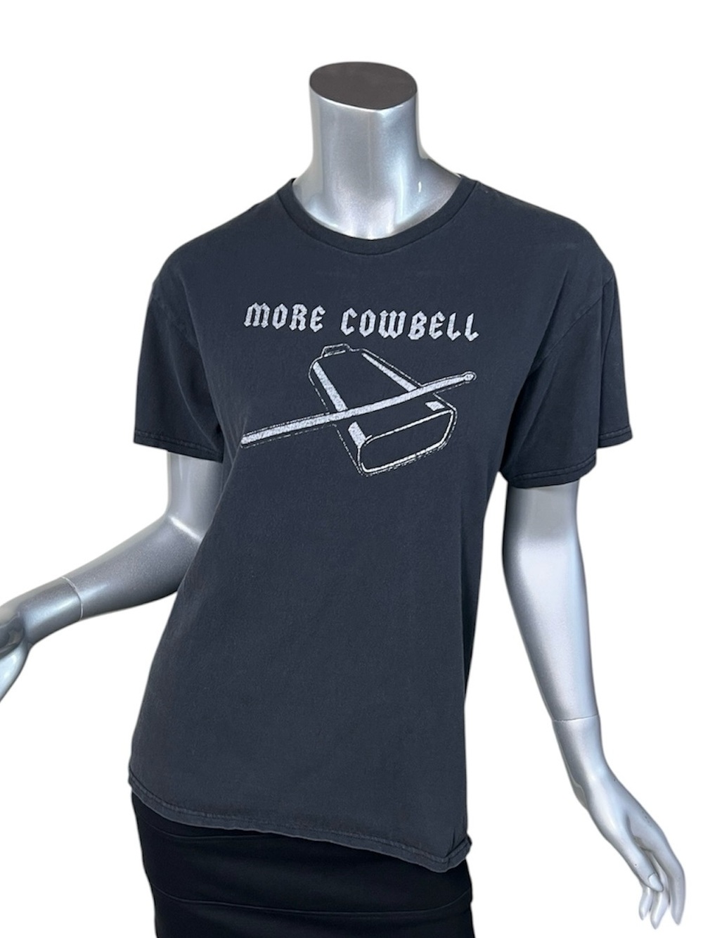 Delta Pro Weight Medium “MORE COWBELL” T Shirt Musicians SNL Skit Funny Tee